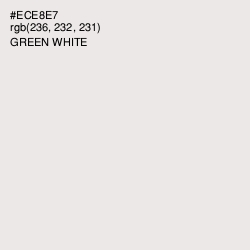 #ECE8E7 - Green White Color Image